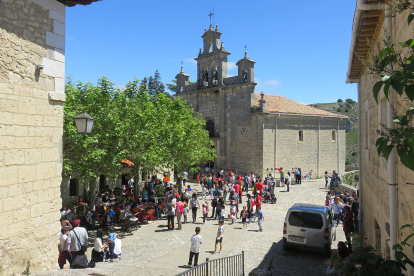 El santuario de Santa Casilda es visitado cada año por miles de personas.