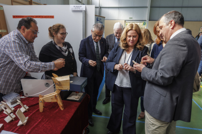 La muestra de enseñanzas de Formación Profesional de Burgos celebra su cuarta edición.