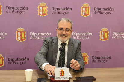 Ángel Martín portavoz de Vox en la Diputación Provincial.
