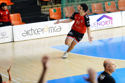 Imagen del partido del UBU San Pablo Burgos y el Valinox.