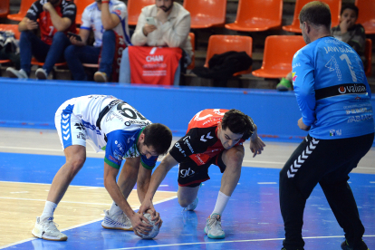 Imagen del partido del UBU San Pablo Burgos y el Valinox.