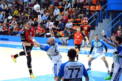 Imagen del partido del UBU San Pablo Burgos y el Valinox.