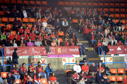 Imagen del partido del UBU San Pablo Burgos y el Valinox.