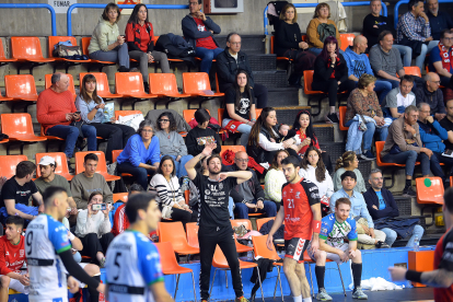 Imagen del partido del UBU San Pablo Burgos y el Valinox.