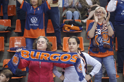 Imagen del partido entre el Grupo Ureta Tizona Burgos y Guuk Gipuzkoa.