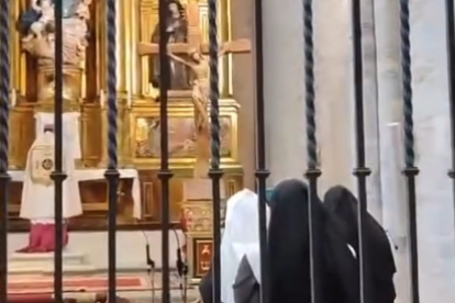 Captura del vídeo publicado en el perfil de Instagram de la Pía Unión de San Pablo Apóstol