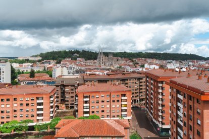 Vista panorámica de la ciudad de Burgos.