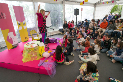 Las actividades para los lectores mas pequeños tienen entidad propia