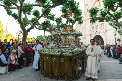 Imagen de la procesión del Corpus.