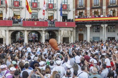 Imagen del comienzo de las fiestas de Burgos.