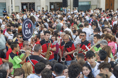Imagen del inicio de las fiestas de Burgos.