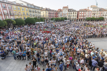 Imagen del inicio de las fiestas de Burgos.