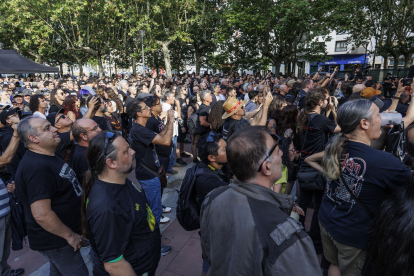 Imagen del público en el Zurbarán Rock.