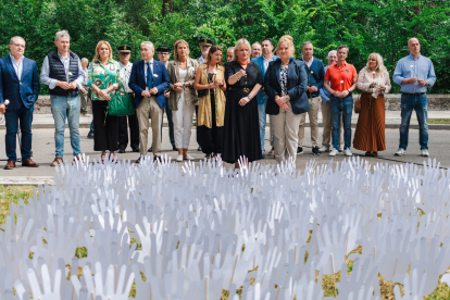 Representantes politicos se unieron al homenaje