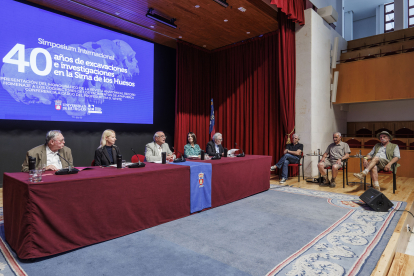 Homenaje a los codirectores en la Universidad de Burgos.