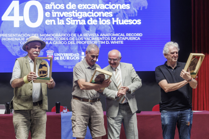 Homenaje a los codirectores en la Universidad de Burgos