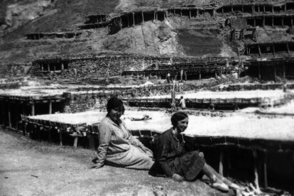 Las salinas estuvieron en funcionamiento hasta 1970.