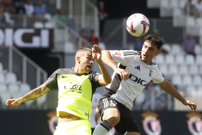 Imagen del partido entre el Burgos CF y el Mallorca.