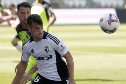 Imagen del partido entre el Burgos CF y el Mallorca.