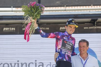 Sepp Kuss, ganador de la Vuelta a Burgos 2024.