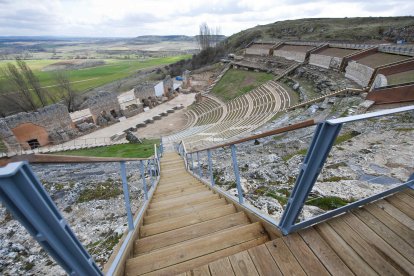 Teatro Romano de Clunia en Burgos.