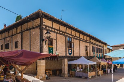 Una casa medieval de Santa Gadea del Cid.