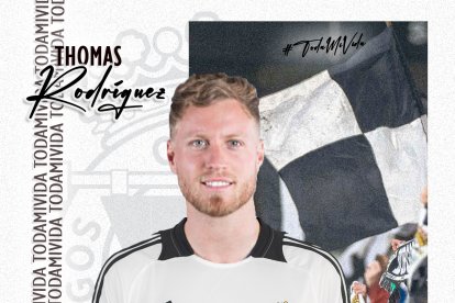 Thomas Rodríguez, nuevo jugador del Burgos CF.