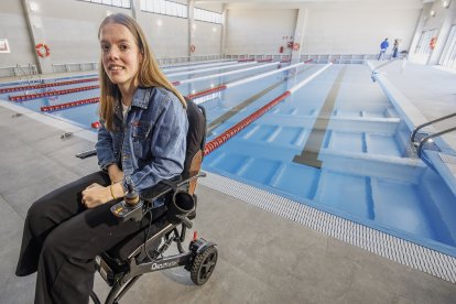 Marta Fernández Infante utilizará la piscina de Villadiego para preparar pretemporadas.