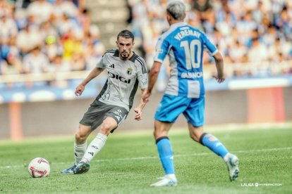 El Burgos CF logró imponerse en los minutos finales.