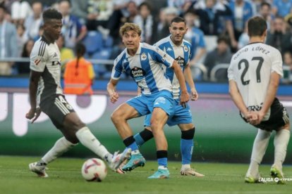 El Burgos CF logró imponerse en los minutos finales.