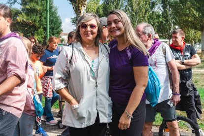 Imagen de la marcha organizada por las peñas.