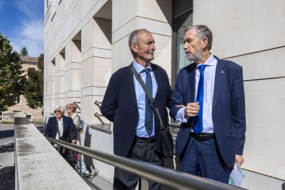 Un acto de homenaje a uno de los 'padres' de la universidad burgalesa.