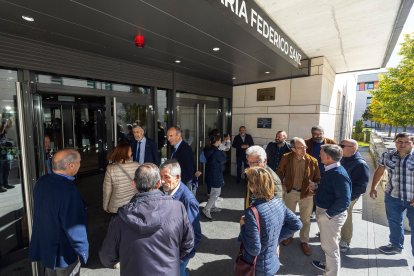 Un acto de homenaje a uno de los 'padres' de la universidad burgalesa.