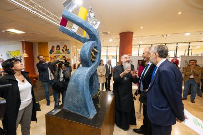 Un acto de homenaje a uno de los 'padres' de la universidad burgalesa.