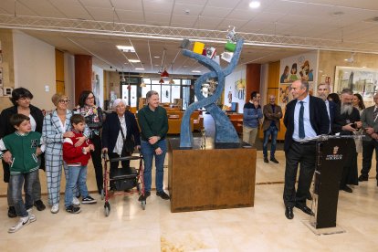 Un acto de homenaje a uno de los 'padres' de la universidad burgalesa.