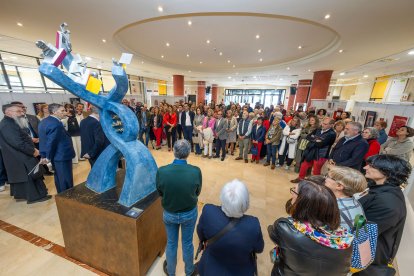 Un acto de homenaje a uno de los 'padres' de la universidad burgalesa.