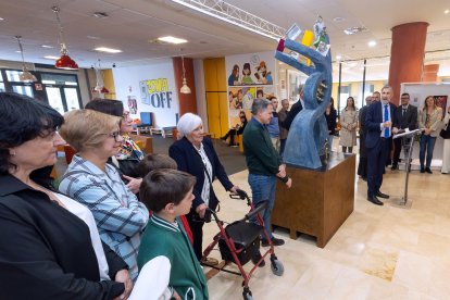 Un acto de homenaje a uno de los 'padres' de la universidad burgalesa.