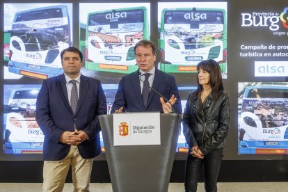 Nueva campaña de promoción de Burgos en los autobuses Alsa.