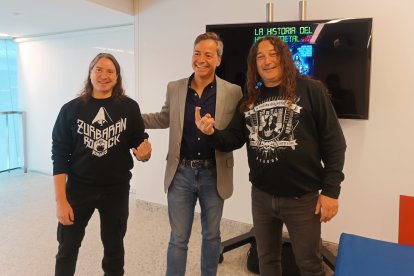 Carlos Medrano, César Barriada e Israel Hernando presentan 'La historia del Heavy Metal'