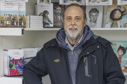 El editor cántabro Jesús Herrán, responsable de Ediciones Valnera.