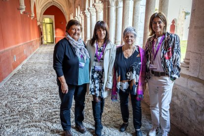 Representantes de la Red de Mujeres del Medio Rural de Álava.