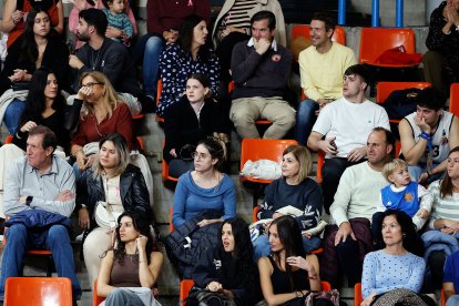 Imagen del partido entre el Grupo Ureta Tizona Burgos y Valladolid.