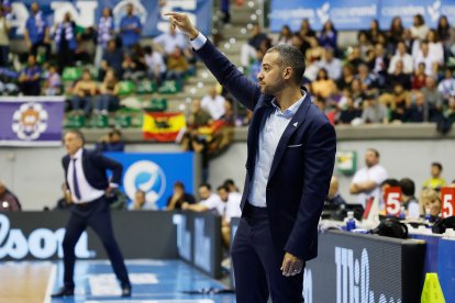 Bruno Savinagni, entrenador del Silbö San Pablo Burgos.