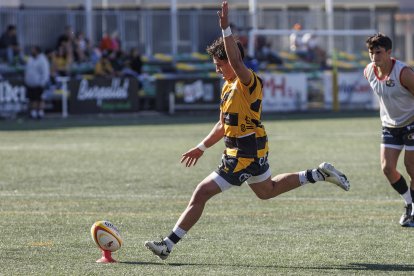 Imagen del partido entre Recoletas Burgos Caja Rural y Santboiana.