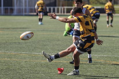 Imagen del partido entre Recoletas Burgos Caja Rural y Santboiana.