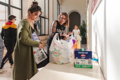 Las donaciones han sido continuas, durante todo el día