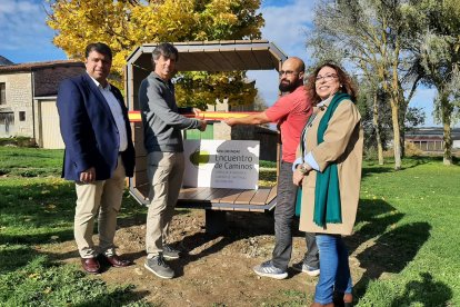 Presentación del proyecto ‘Mirador de los Caminos’ en Olmos de Atapuerca.