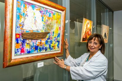 Exposición de médicos artistas en el HUBU.