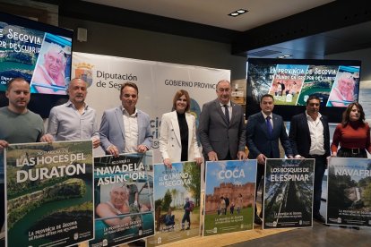 Presentación de la nueva campaña de turismo de Diputación de Segovia.