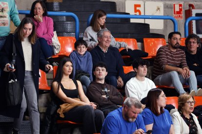 Imagen del partido entre el Tizona y el Oviedo.